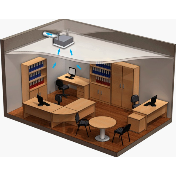 Відцентровий стельовий вентилятор ВП 100 К Vents - фото №4