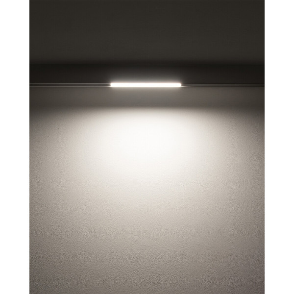 Магнитный трековый светильник Nowodvorski 11638 LVM Line LED 1x9W 3000K 400Lm IP20 белый - фото №1