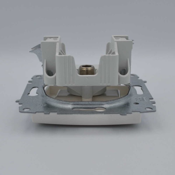 Розетка ELBI ZENA біла супутникова SAT F-роз'єм без рамки ( 609-010200-280 ) - фото №6