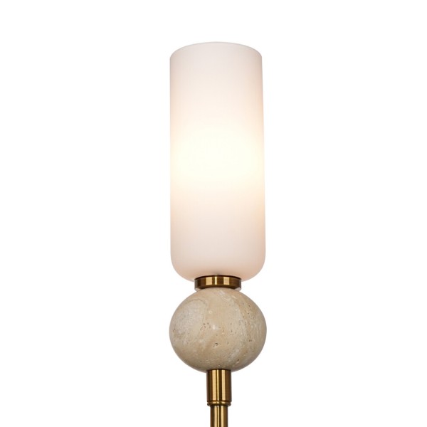 Бра, настенный светильник Italux WL-95331-1-BRSS Santos G9 1x40W IP20 латунный - фото №2