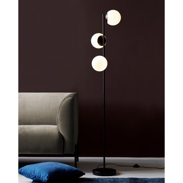 Торшер Nordlux 48613003 Lilly E14 3x25W IP20 черный - фото №3