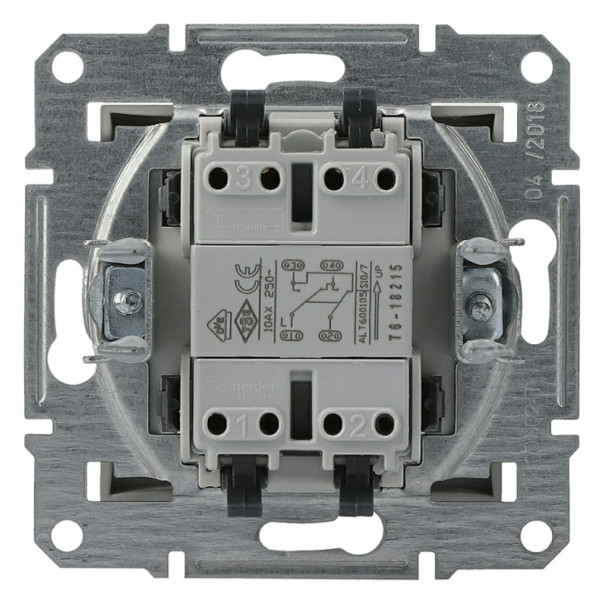 Перемикач перекр. без рамки бронза Asfora, EPH0500169 - фото №3