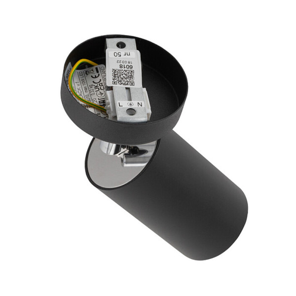 Светильник поворотный, спот Nowodvorski 6018 Eye Spot GU10 1x10W IP20 черный - фото №4