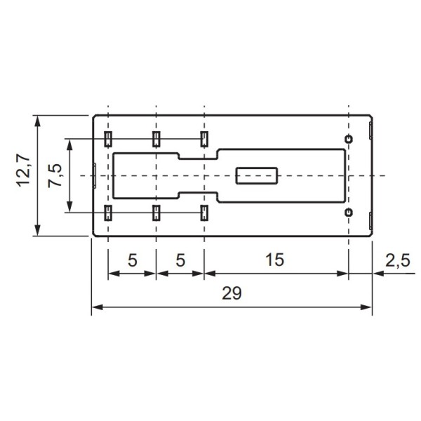 Мініатюрне електромеханічне реле ETI 002473034 MER2-230 AC 2p - фото №2