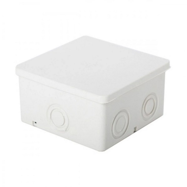 Коробка розподільча Р-7 90x90х50 Фаберпласт IP 41 - фото №1