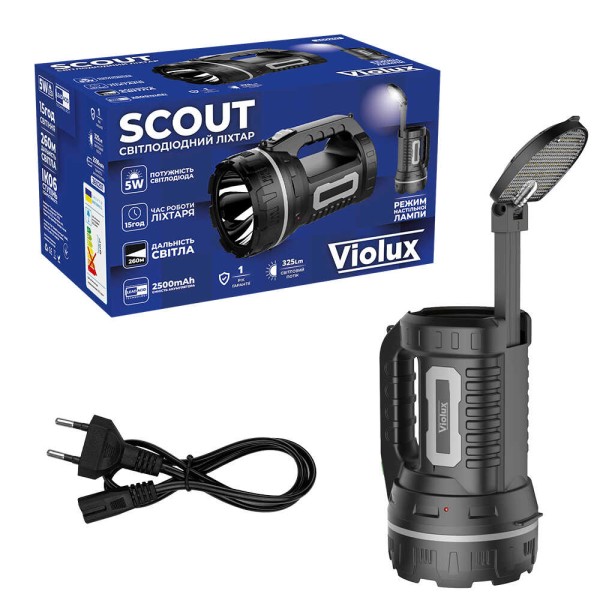 Ліхтарик SCOUT LED 5W 325Lm 15 год. Violux ( 360201 ) - фото №6