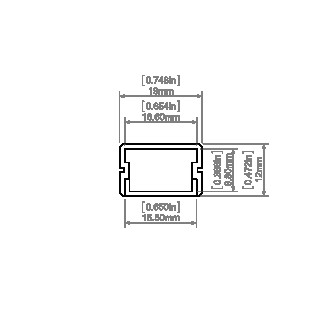 LED-профіль KLUS SILER, 1 метр - фото №4