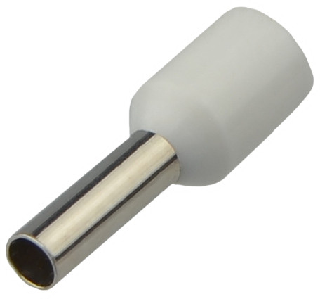 Наконечник Аско-Укрем НТ 1,5-08 изолированный белый 100шт (A0060010064)