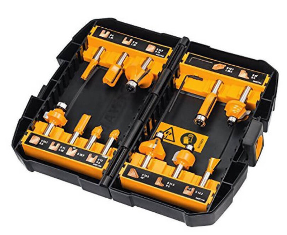 Набор фрез DeWALT DT90016 (12шт)