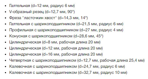 Набор фрез DeWALT DT90016 (12шт) - фото №1