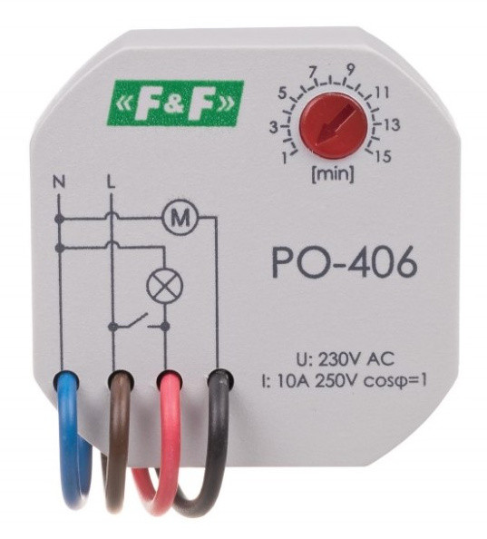 Реле часу F&F PO-406 - фото №2