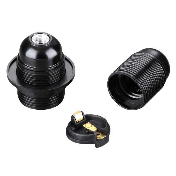 Патрон Е27 люстровый VL269 бакелит черный Violux ( 950004 ) - фото №2