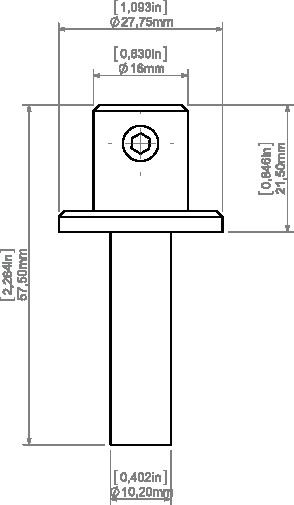 Кріплення поздовжнє для гіпсокартону KLUS - фото №1