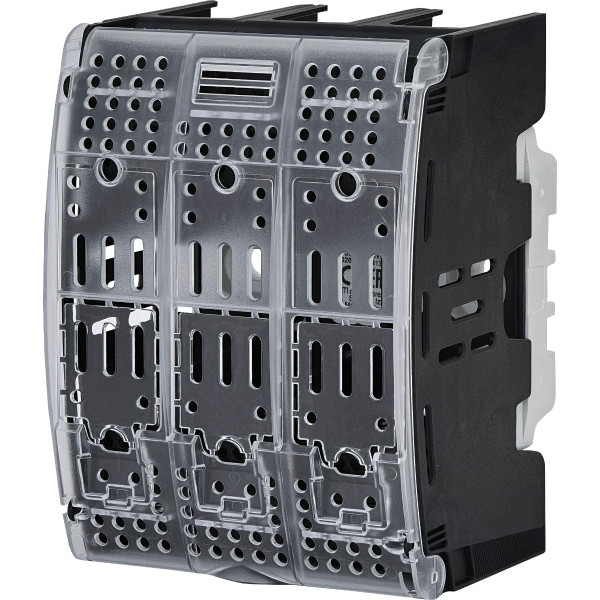 Ізольований тримач запобіжника ETI 004131221 із захисною кришкою PTIP 00 3p 160A (M8-M8)