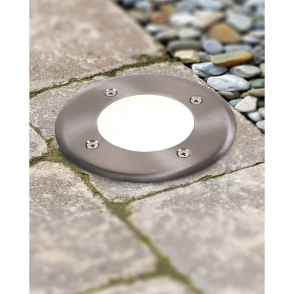 Вуличний світильник Goldlux 333582 Mivo LED 1x3W 4000K 300Lm IP67 сріблястий - фото №1