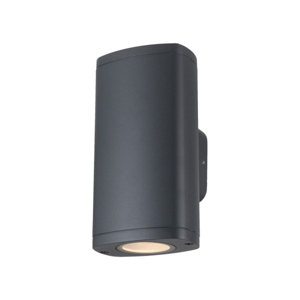 Вуличний світильник Kanlux 38883 ZEVI GU10 2x10 IP54 сірий