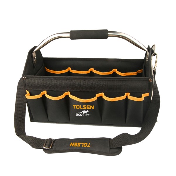 Відкрита сумка для інструментів Tolsen (80112) 42х21х29см «Профі»