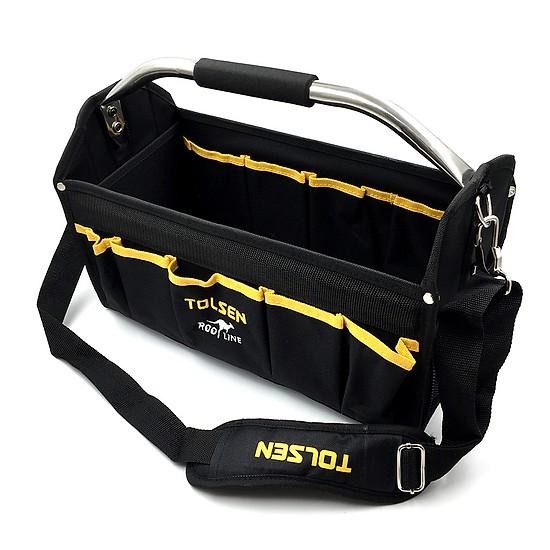 Відкрита сумка для інструментів Tolsen (80112) 42х21х29см «Профі» - фото №2