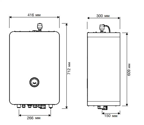 Одноконтурный электрический котел Bosch Tronic Heat 3500 18 UA ErP 18 кВт (7738504948) - фото №7