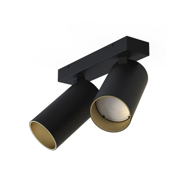 Светильник поворотный, спот Nowodvorski 7766 Mono II GU10 2x10W IP20 черный - фото №4