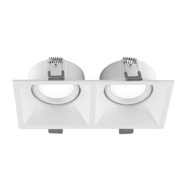 Светильник точечный Violux TORINO-2L GU10 IP20 белый ( 132002 )