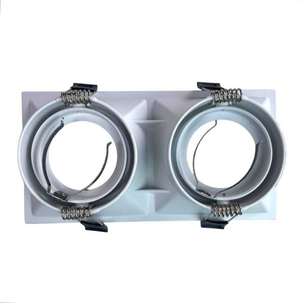 Светильник точечный Violux TORINO-2L GU10 IP20 белый ( 132002 ) - фото №2