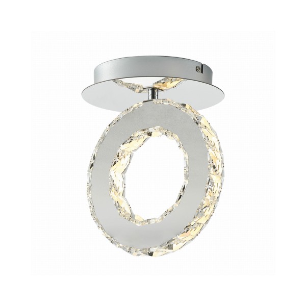 Світильник стельовий Zuma Line MX3713-1-3CT Girona Led 1x10W 3000K 1100Lm IP20 Chrome - фото №2