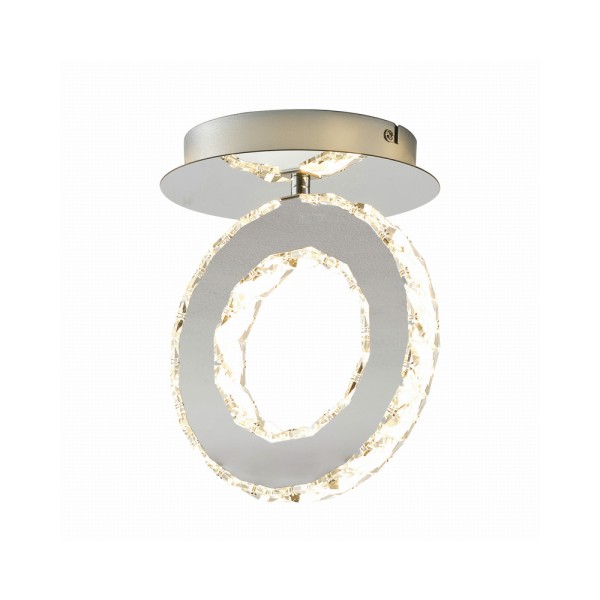 Світильник стельовий Zuma Line MX3713-1-3CT Girona Led 1x10W 3000K 1100Lm IP20 Chrome - фото №3