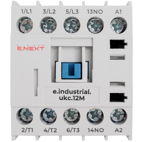 Контактор E.Next e.industrial.ukc.12m.220.NC 12A 220В (i.0090070) - фото №1