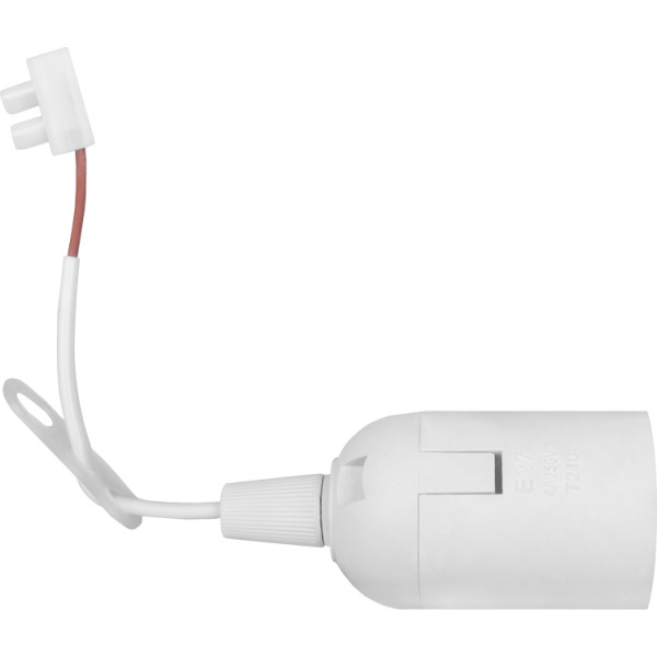 Подвесной патрон E.Next e.lamp socket pendant..E27.pl.white Е27 с кабелем (s9100057) - фото №5