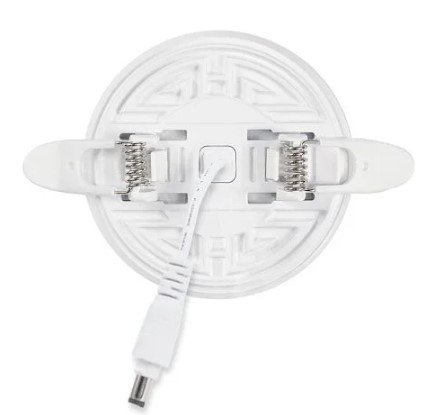 Круглий врізний світильник Maxus SP Edge 9Вт 4100К (1-MSP-0941-CA) - фото №1