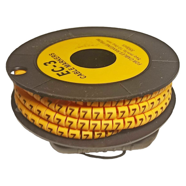 Маркер TNSy МК3 6-10мм² символ «7» 180шт (TNSy5502479)