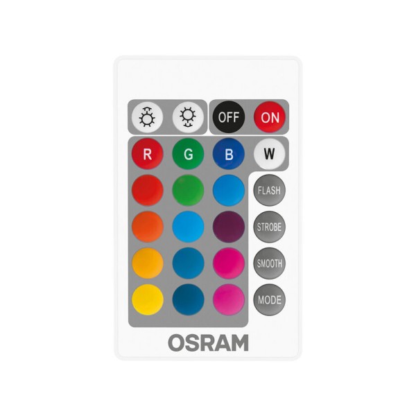 Светодиодная лампочка с пультом Osram 4058075430754 LED E27 DIM 1x9.4W 2700K+RGB 806Lm IP20 - фото №3