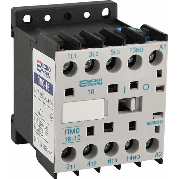 Мініконтактор Аско-Укрем ПМ 0-16-10 B7 24В LC1-K1610 (A0040010135)