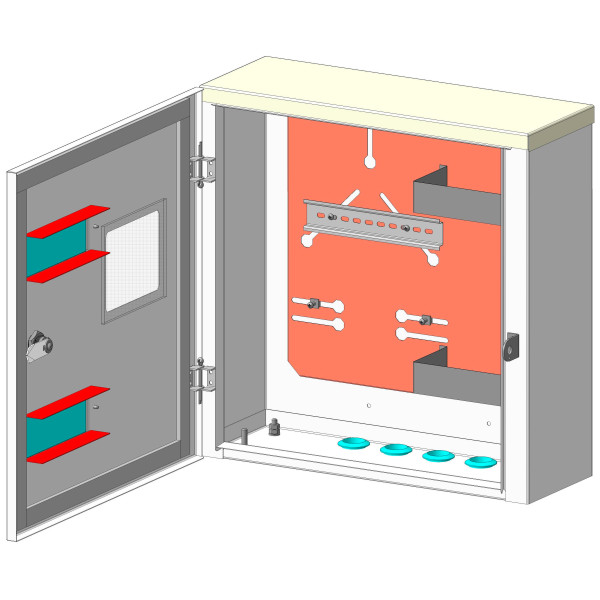 Корпус учета и распределения ЯУР-3Г-14Л - фото №3