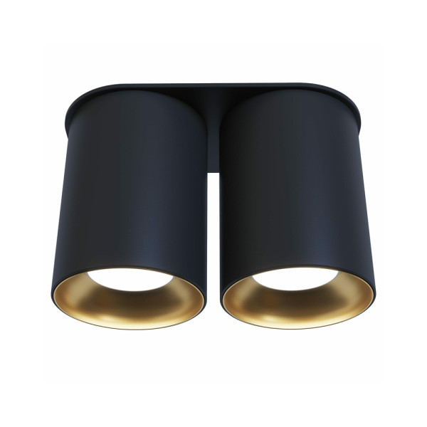 Точковий світильник Pikart 29700-2 BP_80_DUO GU10 2x60W IP20 Bl+Gold - фото №1