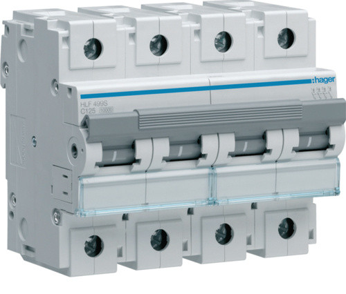 Електроавтомат HLF499S (4р, С, 125А) Hager