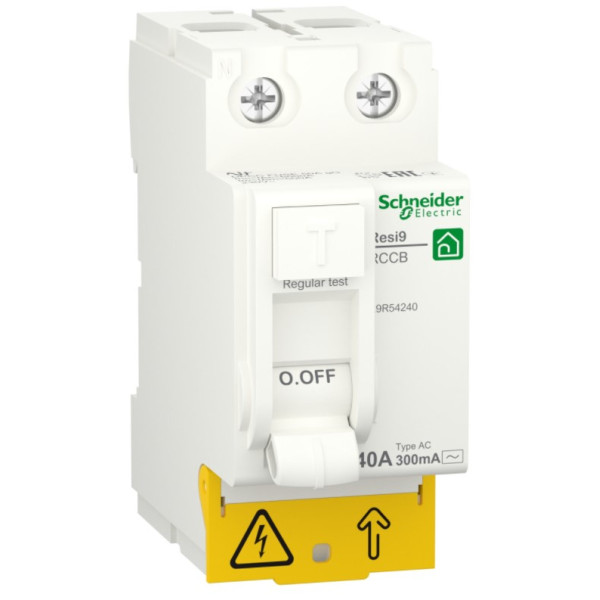 Дифференциальное реле Schneider Electric R9R54240 RESI9 1Р+N 40A 300мА АС
