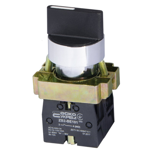 Перемикач Аско-Укрем XB2-BD53 (I-0-II) із самоповерненням (A0140010045)