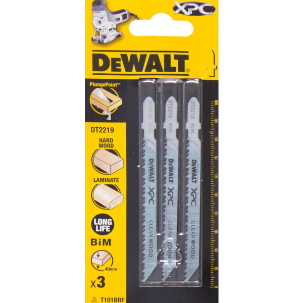 Пильне полотно по ламінату, склопластику та твердій деревині DeWALT DT2219 - фото №1