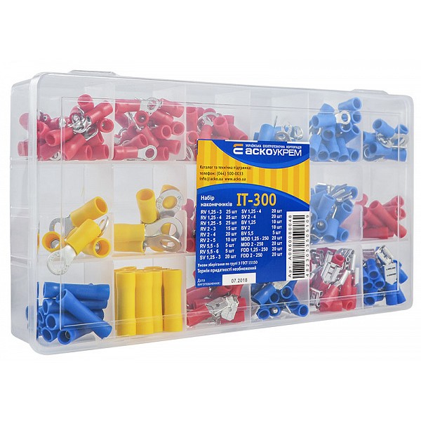 Набор наконечников Аско-Укрем IT-300 (A0060080048) - фото №2