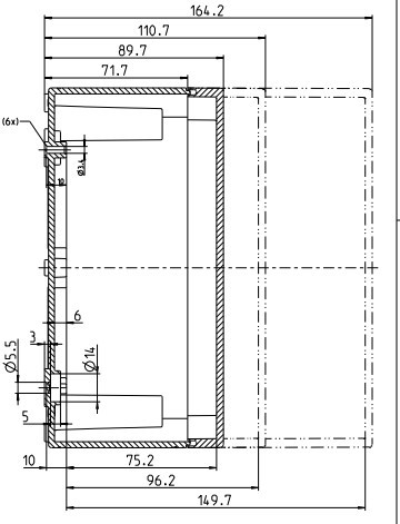 Коробка разводная Spelsberg PS 1818-11-o (sp11090701) IP66 с гладкими стенками - фото №4