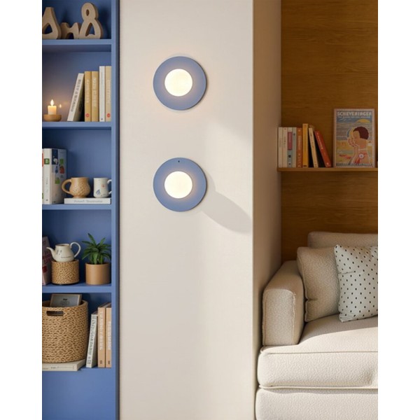 Бра, настінний світильник Nowodvorski 12440 Saturn M G9 1x4W IP20 синій - фото №2