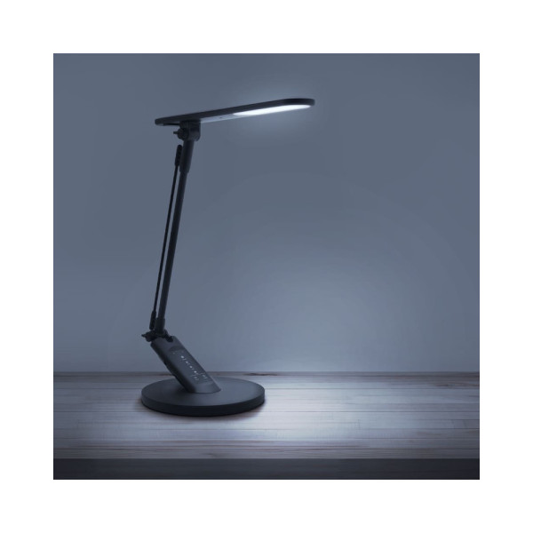 Настольная лампа Goldlux 324993 Optimum Led 1x7W IP20 Черная - фото №2