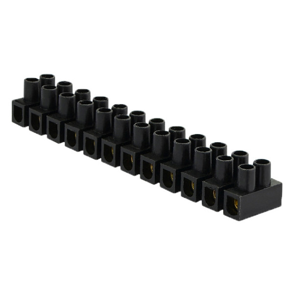 Клеммная колодка Аско-Укрем тип "W (U)" 6А 6мм² черная (A0130040022)