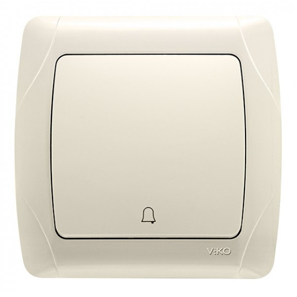 Кнопка дзвінка, кремова, Carmen