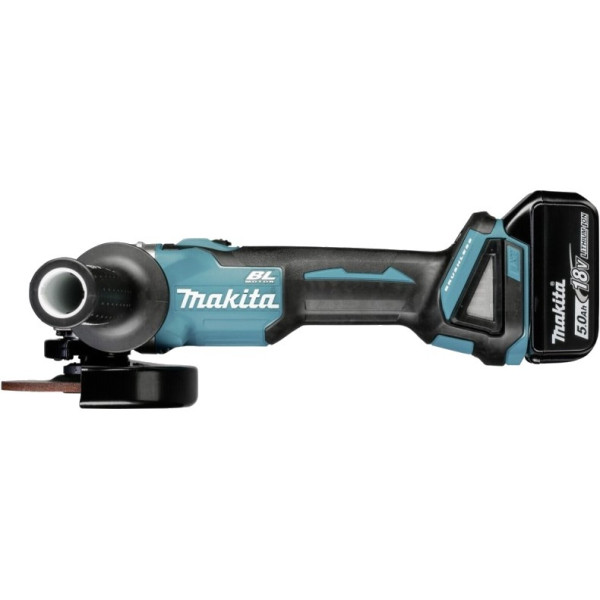 Аккумуляторная болгарка Makita DGA504Z 18В - фото №4