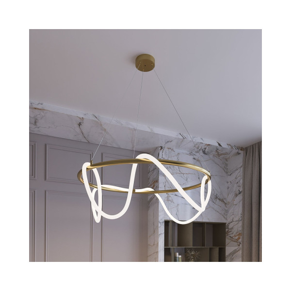 Люстра MJ-Light 10021 Rope LED 80W 4000k - фото №2