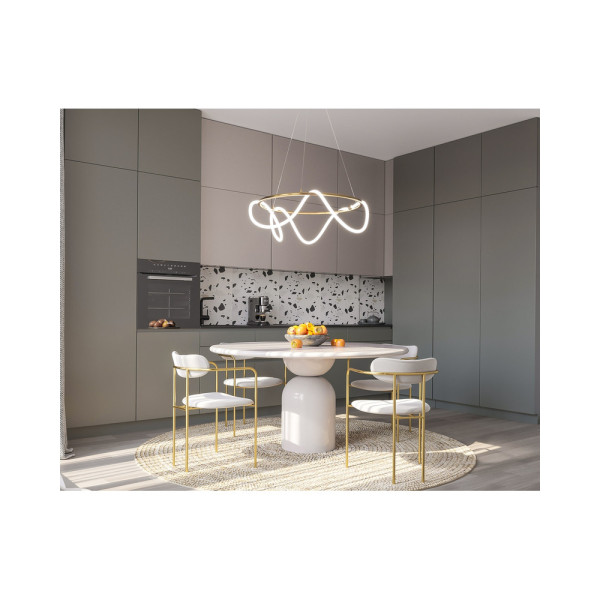 Люстра MJ-Light 10021 Rope LED 80W 4000k - фото №3