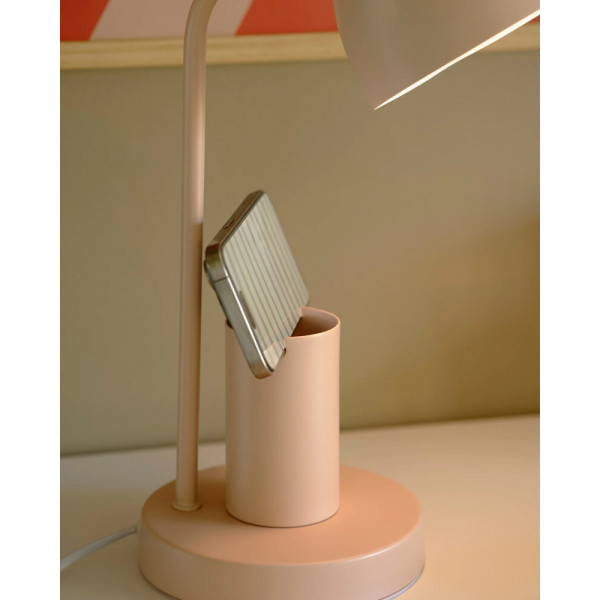 Настільна лампа Nordlux 2512405057 Devone E27 1x15W IP20 бежева - фото №2